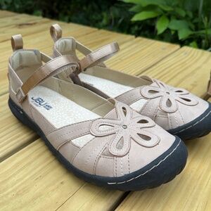 Jambu Magnolia Cutout Mary Jane Flats